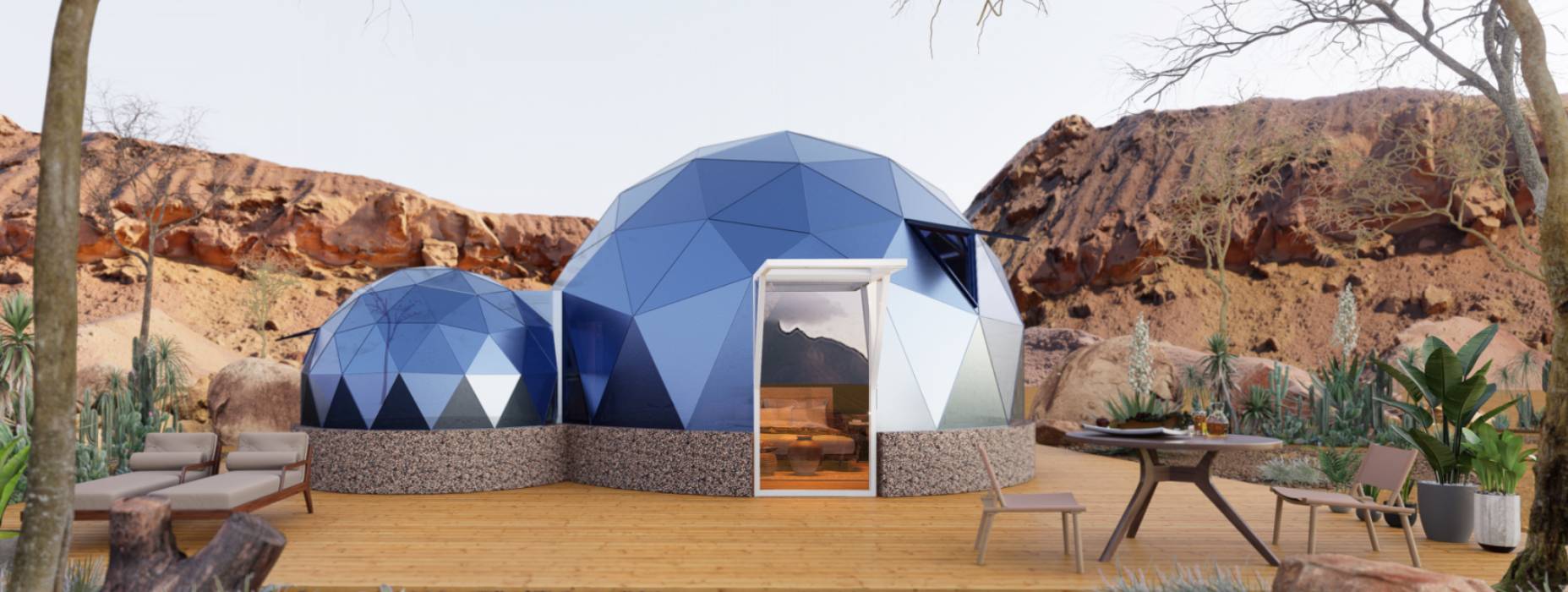 五指山市球形智能光伏玻璃星空房